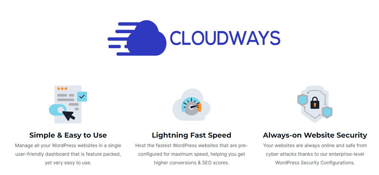 Cloudways features